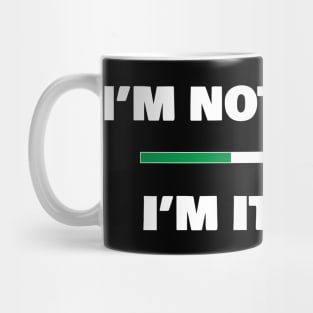 I'm not Angry, I'm Italian | Funny Italian Flag T-Shirt Mug